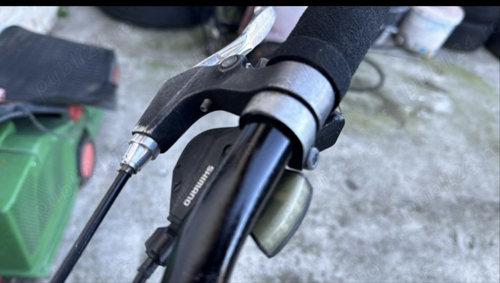 Bicicleta Bicicleta Triumph Crose Shimano Aluminiu Far Led roti 28