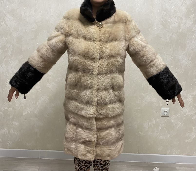 Норковая шуба трансформер