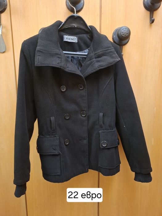 Зимно палто с ватирана подплата