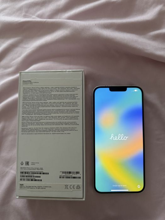 Iphone 14+ с коробкой