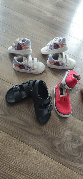 Детски сандали Birkenstock 25, Adidas 23,  Polo 22