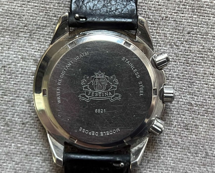 Ceas Festina F6821 cronograf otel inoxidabil 10ATM Miyota original