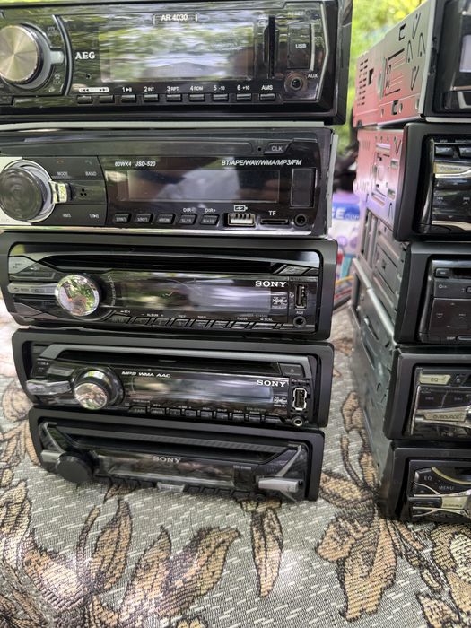 CD за кола Alpine, JVC, Sony и AEG – USB, AUX, Bluetooth, DVD