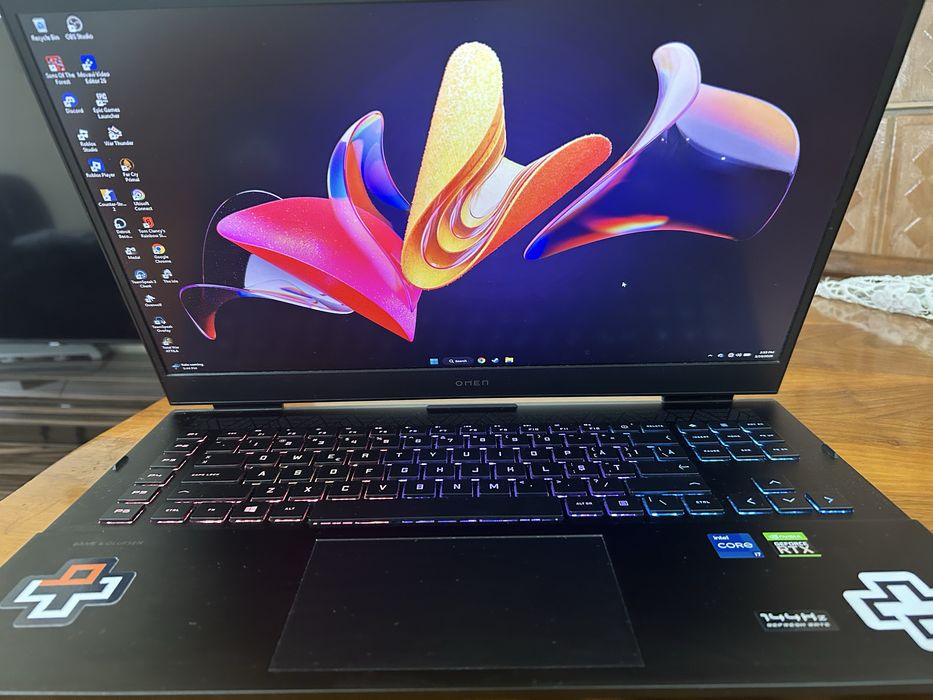 Laptop Gaming HP OMEN I7-11800H 4.6Ghz Nvidia GeForce RTX 3060 6gb