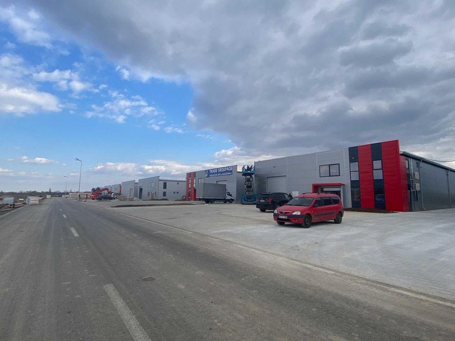 Hala de inchiriat cu rampa TIR, 600 MP Chiajna Parc TBM