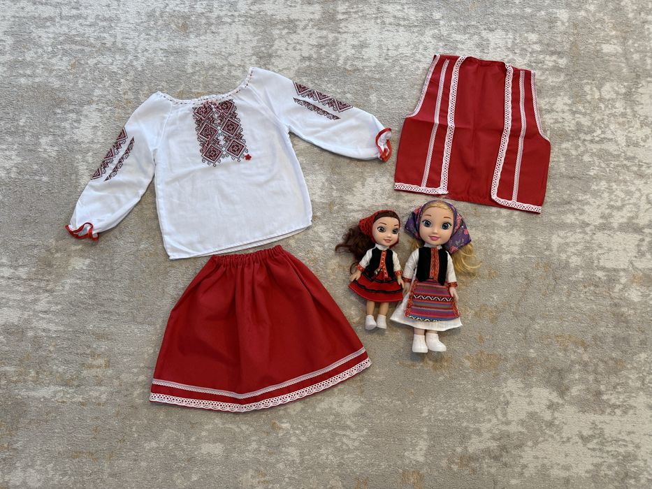 Costum popular 104 si papusi muzicale