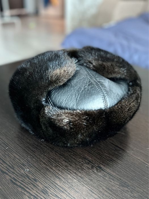 Шапка-ушанка мужская