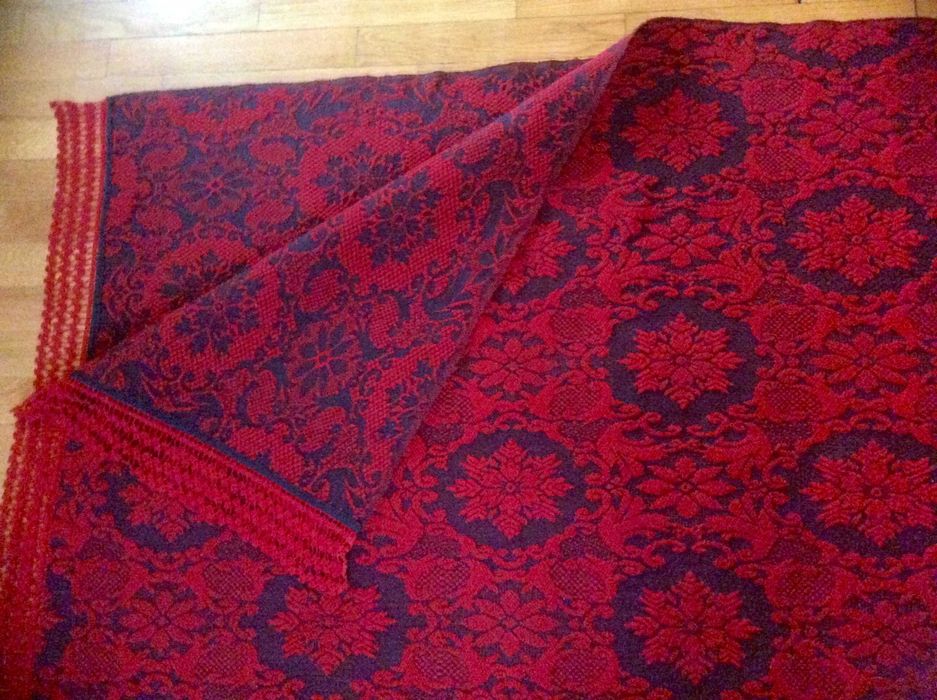 битова покривка за легло  - 2 м / 1,55 м - от едно време