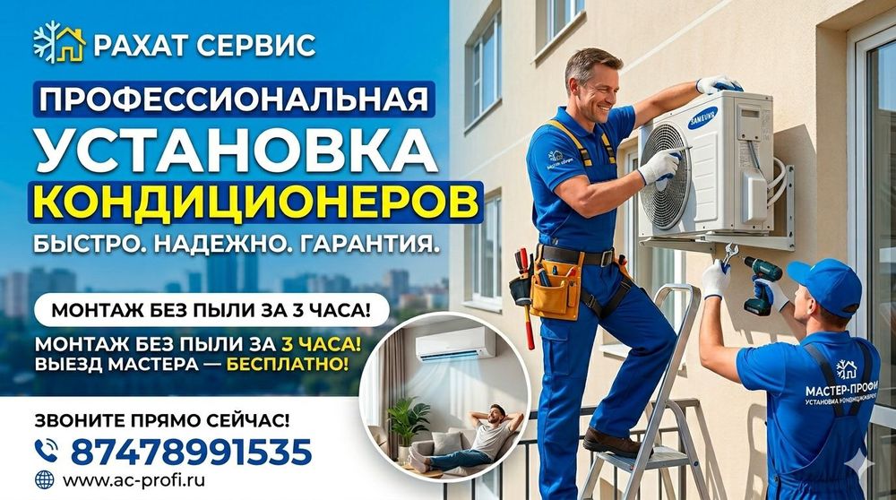 Установка кондиционеров