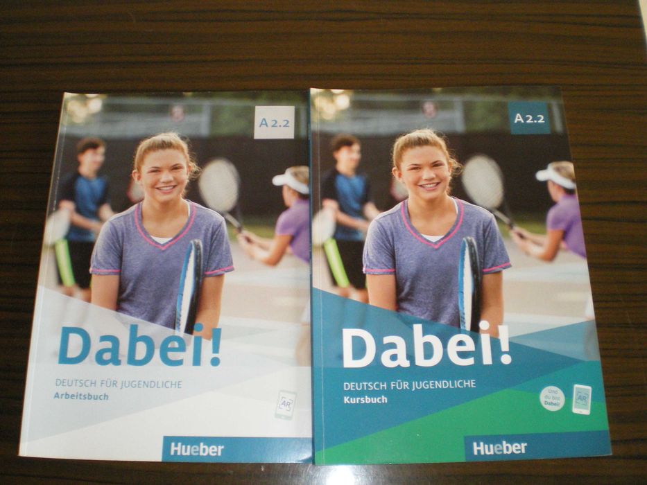 Учебници-немски DABEI на HUEBER Verlag А1.1, А1.2 ,А2.1, А2.2, В1.1.