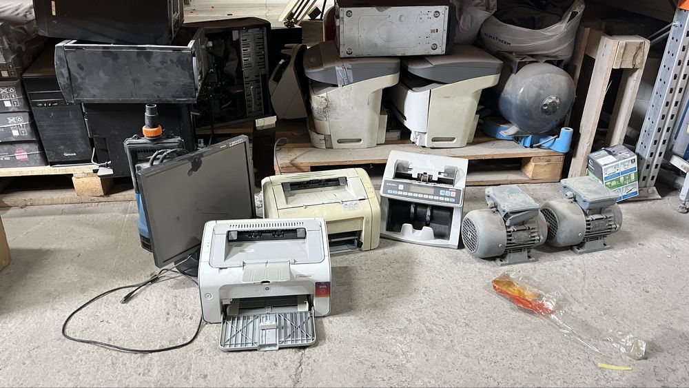 Принтер блок манитор