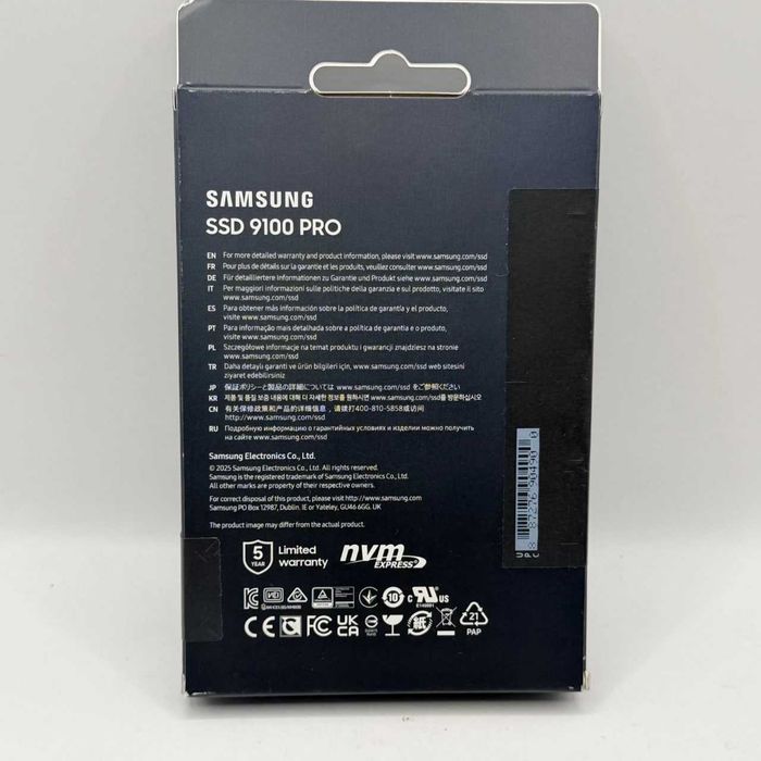 SSD Samsung 9100 Pro 2tb