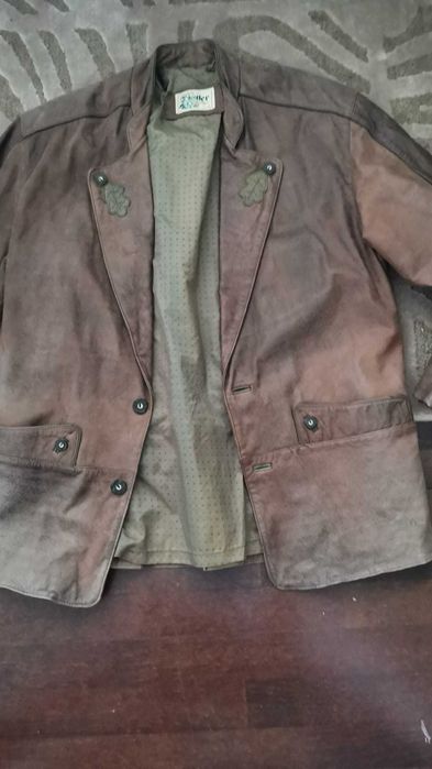 Haina vesta piele padurar silvicultor