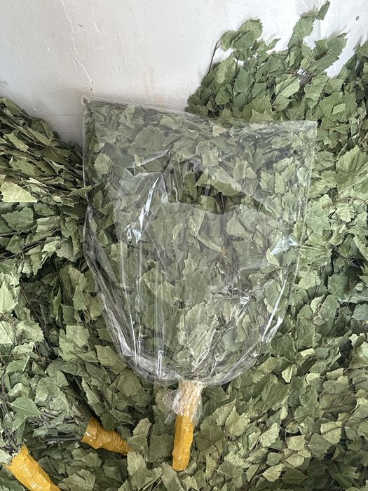 Березовые банные веники