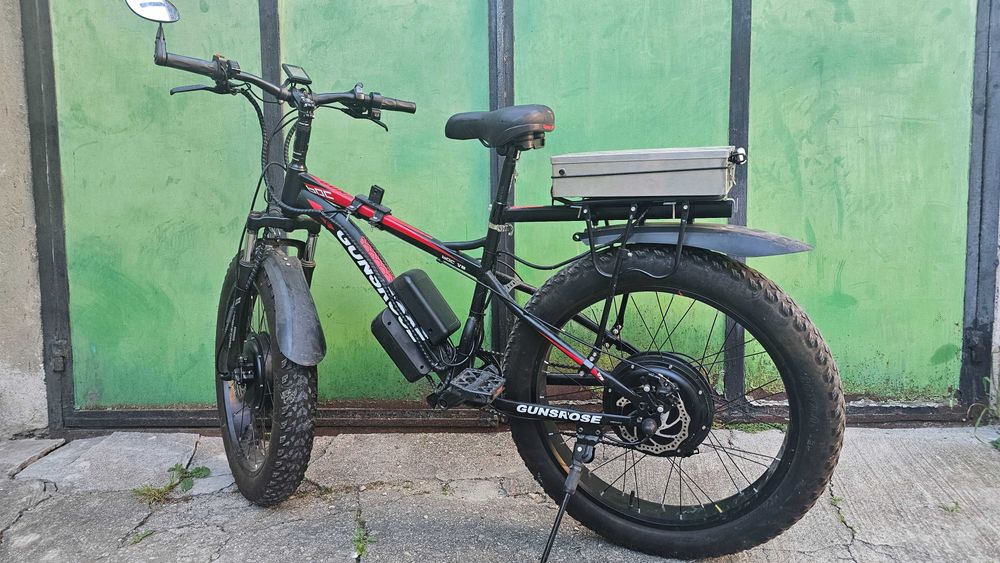 Електрическо колеле Фат байк,2x2000w