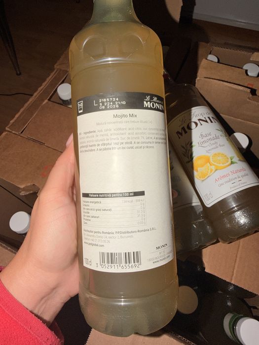 Vand sirop Monin