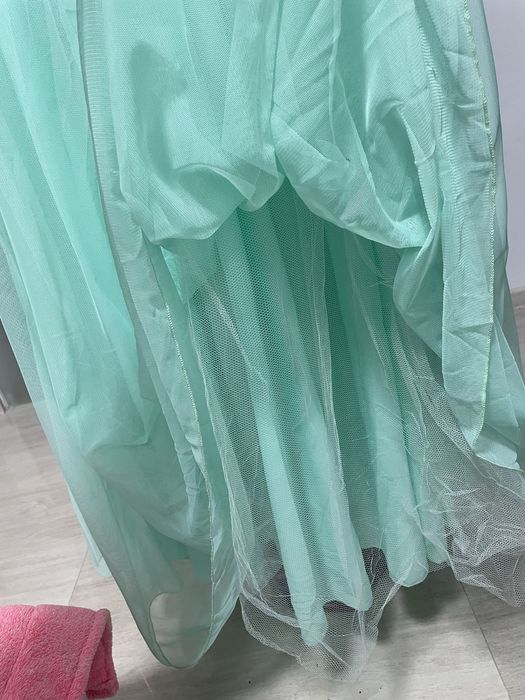 Rochie de seara turcoaz