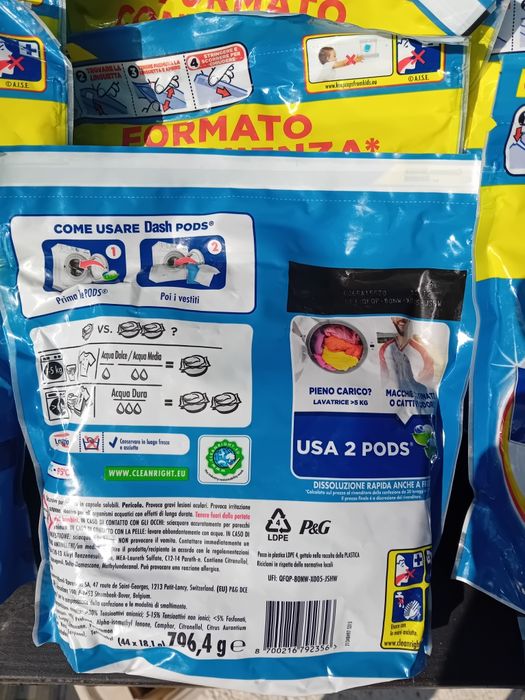 Dero Dash 44 spălări Italia