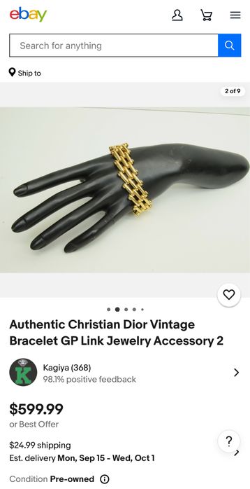 Christian Dior  запалка и гривна