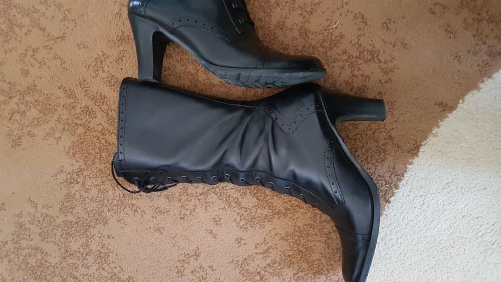 Cizme de piele Paul Green Munchen mărimea 38 si 3/4