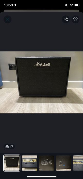 marshall коибоусилитель