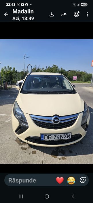Vand /Schimb Zafira 2014 Automata 7 locuri