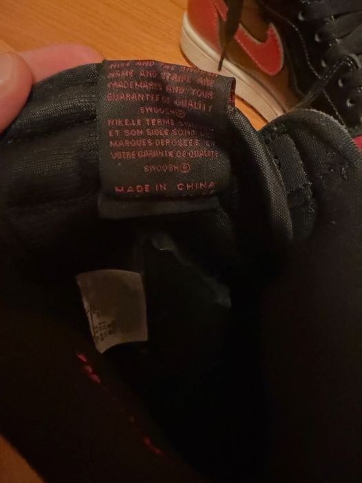 Jordan 1 High Patent Bred