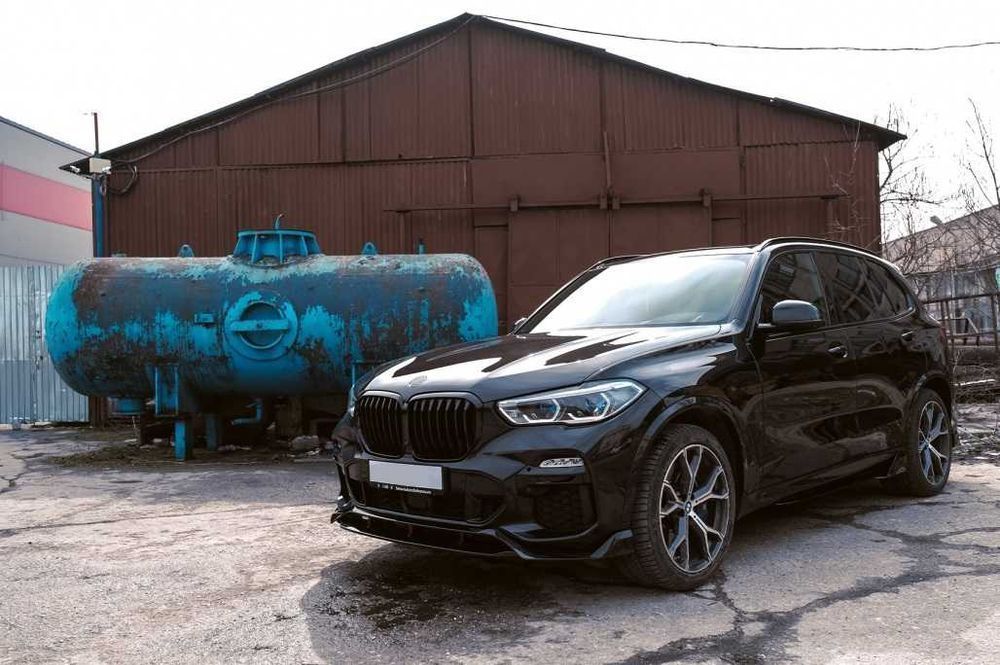 Pachet Exterior Aero BMW X5 G05 2018-up M-Tech Design Negru Lucios