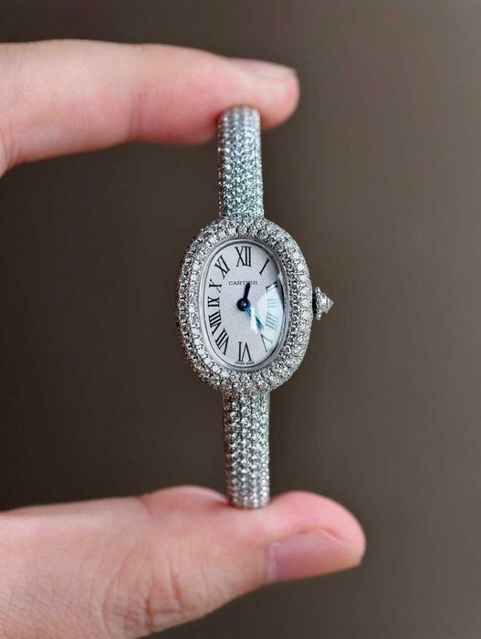 cartier baignoire пълен диамант