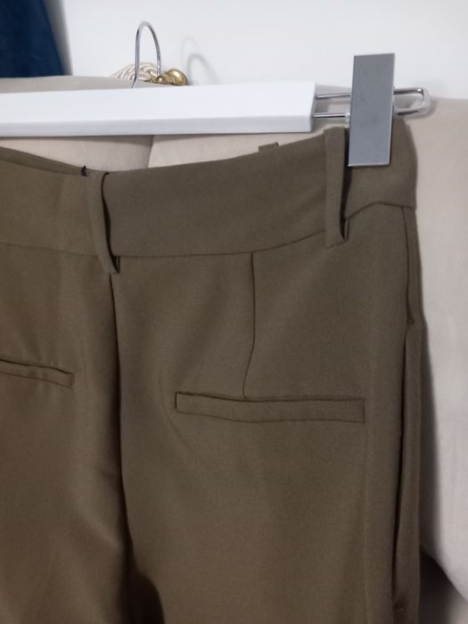 Pantaloni balon Zara maro ciocolatiu măsură XS noi ch eticheta