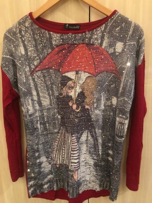 Женская кофта с длинным рукавом