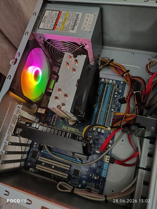 Бюджетный игровой компьютер (кейс) Core i7, 16gb, 1tb