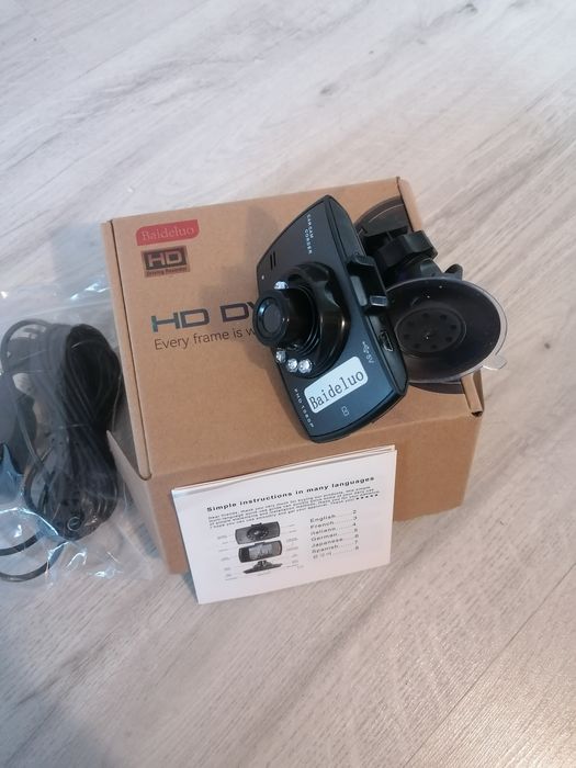 Camera auto full HD, vedere de noapte, nou în cutie