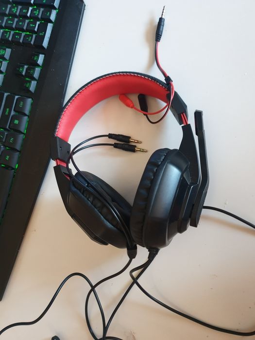 Гейминг слушалки Redragon - Ares H120-BK, черни