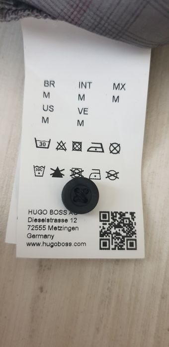 Hugo Boss Magneton_1 Slim Fit  / - S / М НОВО! ОРИГИНАЛ! Мъжка Риза!