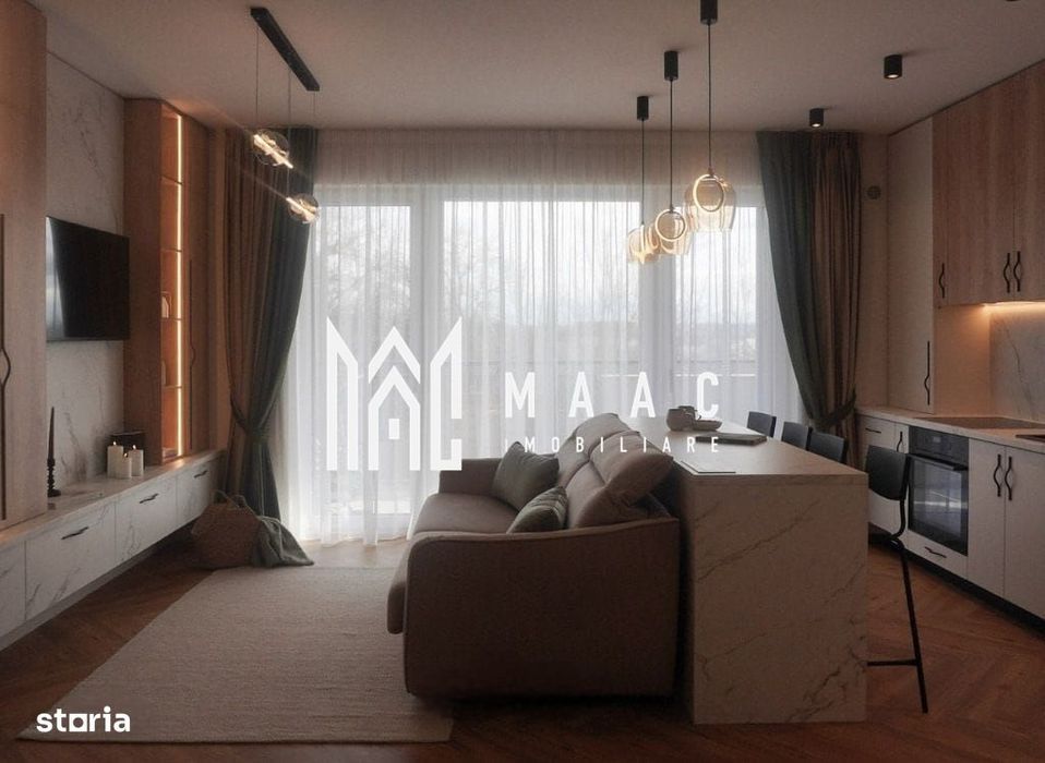 Apartament Premium | 3 camere | Balcon | Garaj subteran | Turnișor