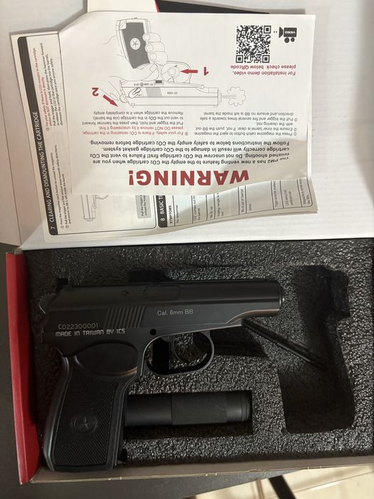 Vand pistol airsoft 6mm