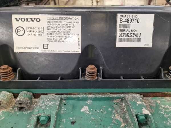 Motor Volvo D13A440 EC06 /piese camioane second si noi