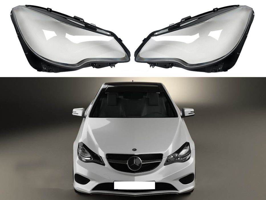 Стъкла за фарове на Mercedes E-Class W207 Facelift