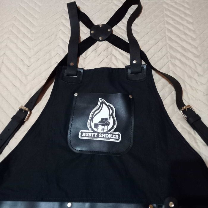 Sort Chef - Textil + Piele