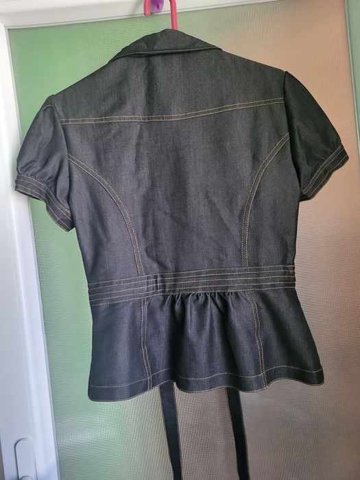 Sacou denim marime S