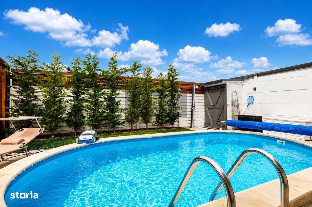 Vilă individuală cu piscină proprie | 3 locuri de parcare |