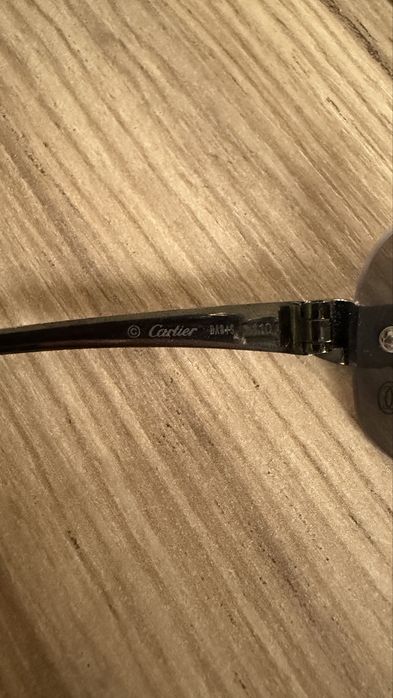 Ochelari Cartier rimless jaguar