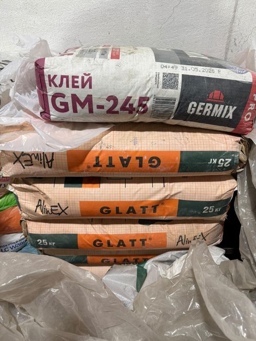 Продам шпаклевку глад и клей