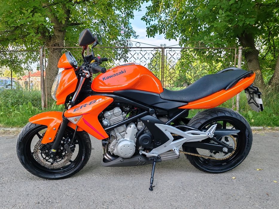 Kawasaki ER 6 N, fab. 06.2007,29.960 km, revizii la zi