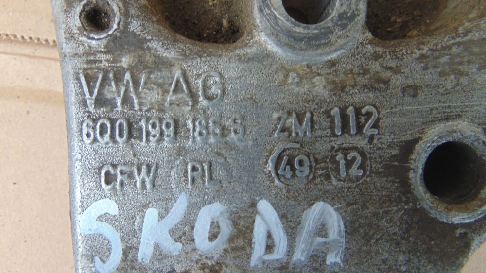 Suporti motor Skoda Rapid/Ibiza/Polo6R/Fabia2/ 1.2 benzina an 2013 cod  6R0199167aa
