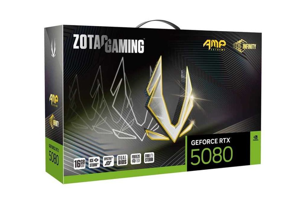 }Видеокарта ZOTAC GeForce RTX 5080 16GB GDDR7 AMP Extreme Infinity