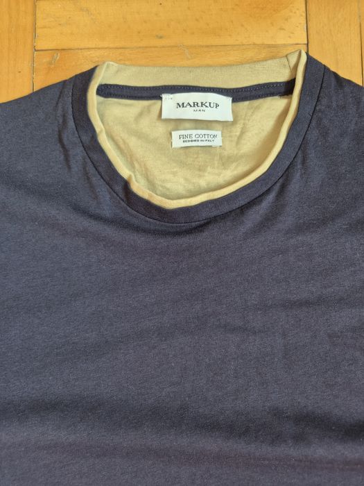 Tricou de bărbați MarkUp (Fine Cotton) Design Italian - M