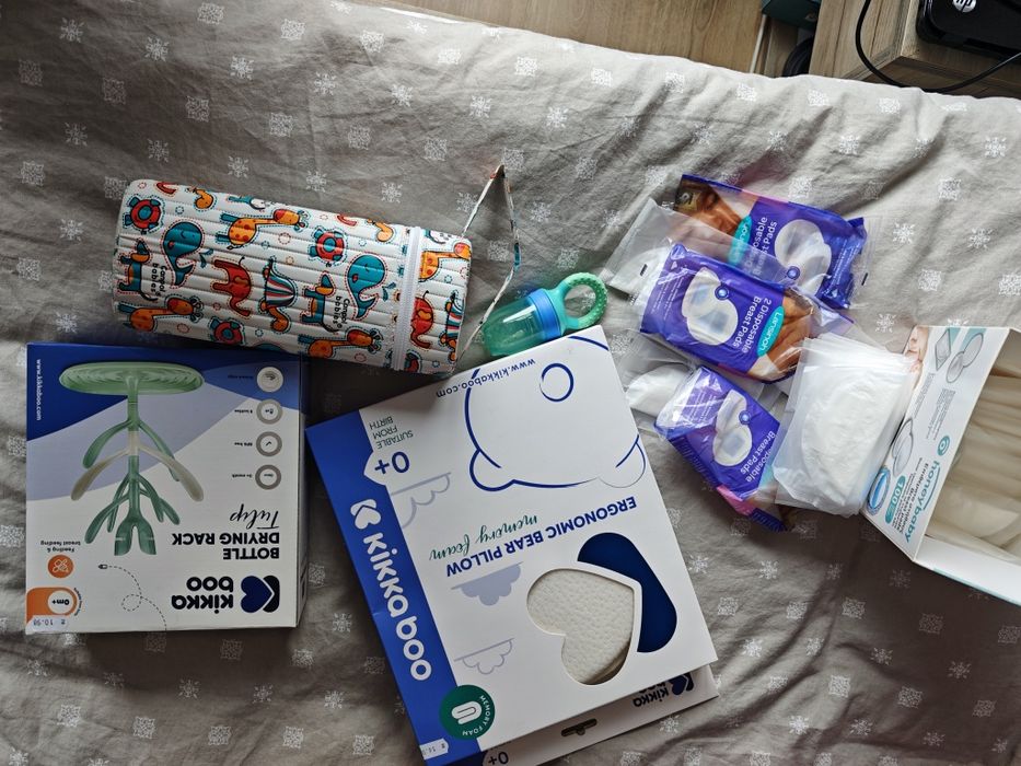 Възглавница и сушилник за шишета