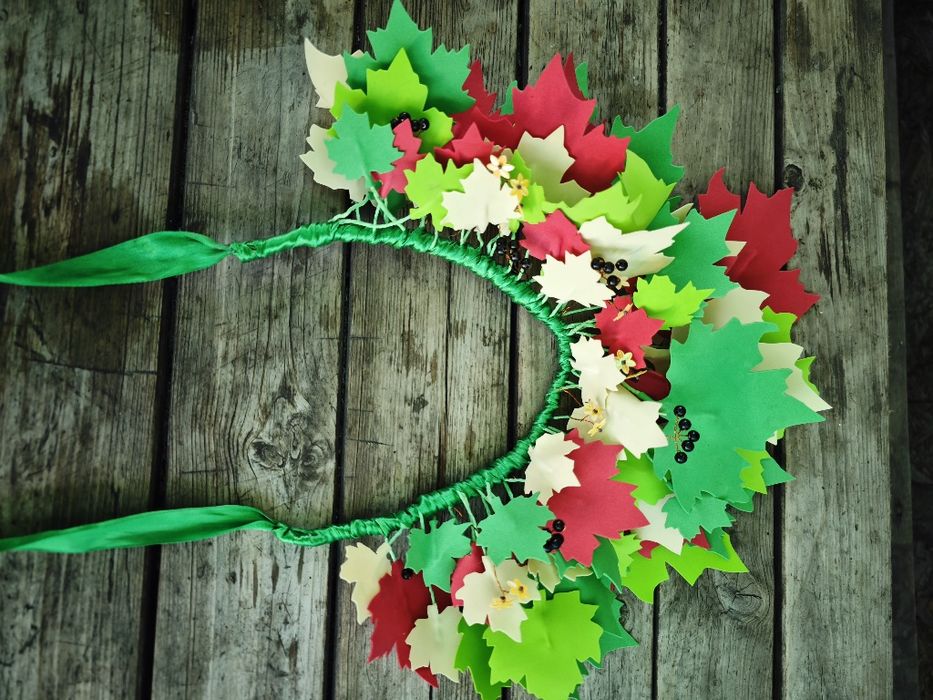 Ободок венок осенний